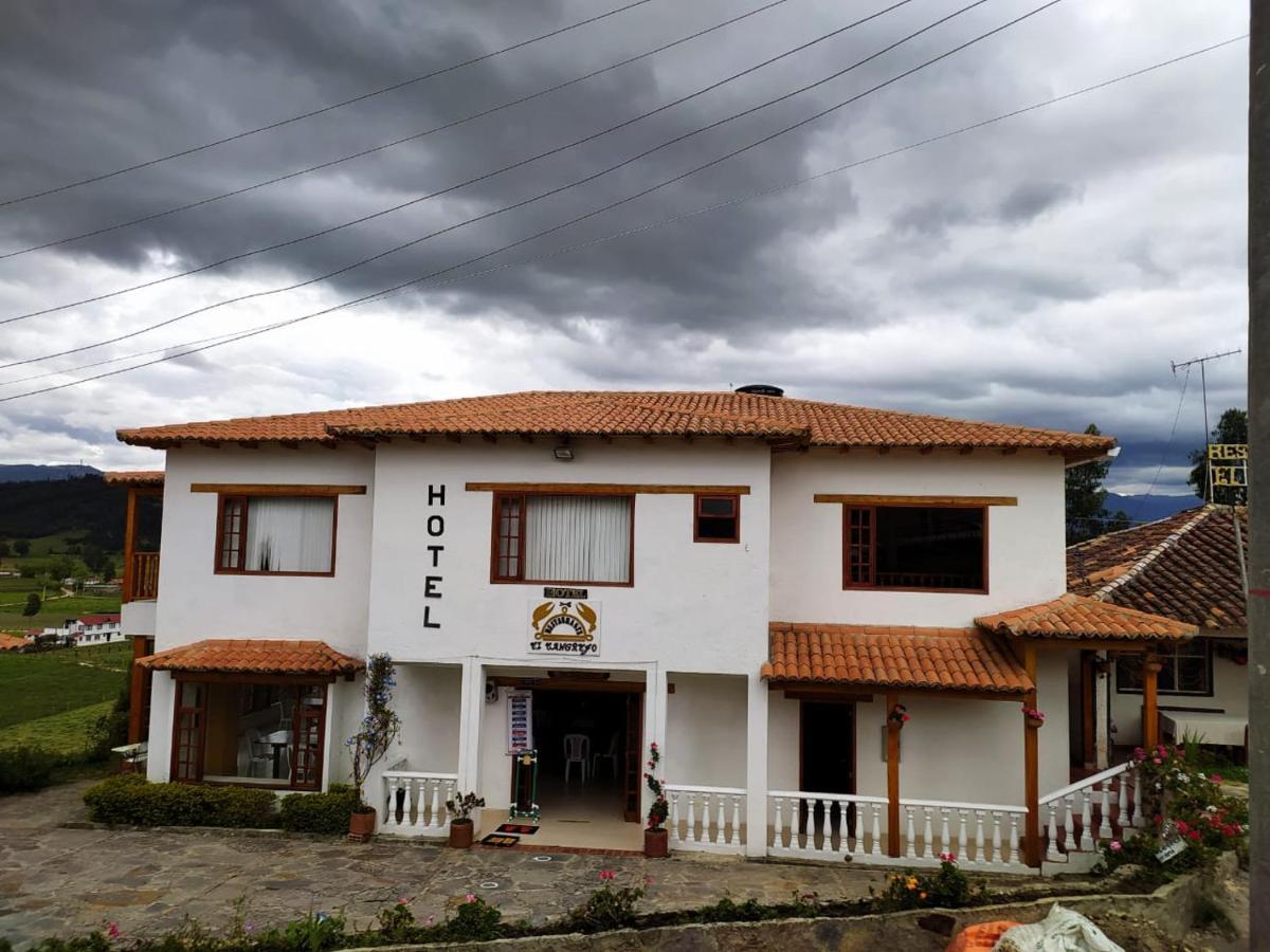 Hotel El Cangrejo Paipa Bagian luar foto