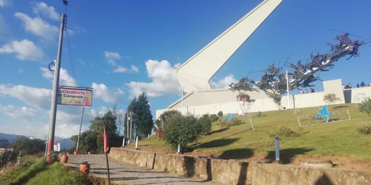 Hotel El Cangrejo Paipa Bagian luar foto