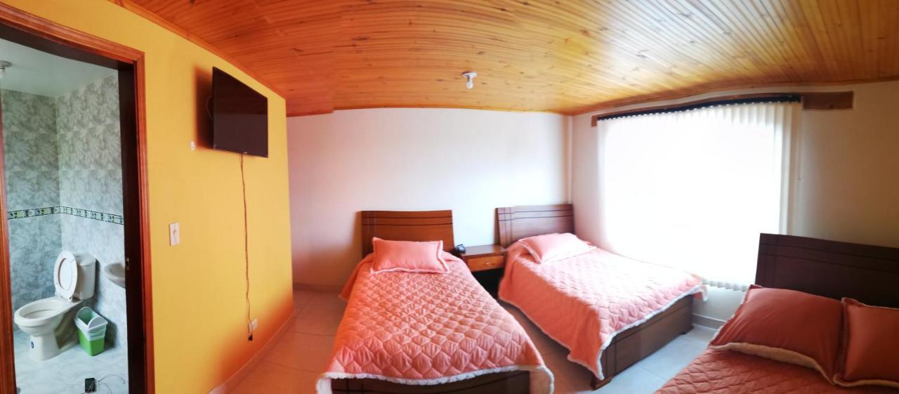 Hotel El Cangrejo Paipa Bagian luar foto